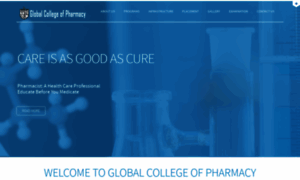 Globalpharmacycollege.com thumbnail