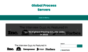 Globalprocessservers.com thumbnail