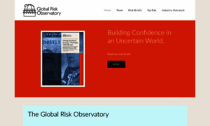Globalriskobservatory.com thumbnail
