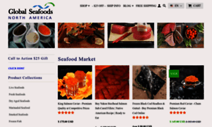 Globalseafoods.com thumbnail