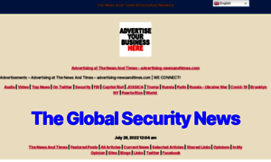 Globalsecuritynews.org thumbnail