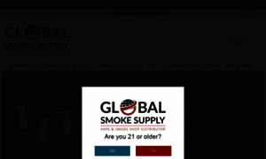 Globalsmokesupply.com thumbnail