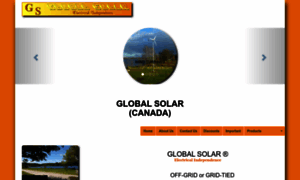 Globalsolar.ca thumbnail