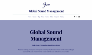 Globalsoundmanagement.com thumbnail