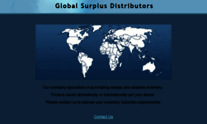 Globalsurplusdistributors.com thumbnail