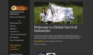 Globalsurvivalindustries.com thumbnail