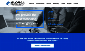 Globaltelecomsupply.com thumbnail