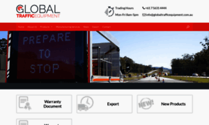 Globaltrafficequipment.com.au thumbnail