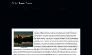 Globaltravelguide.weebly.com thumbnail