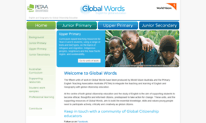 Globalwords.edu.au thumbnail