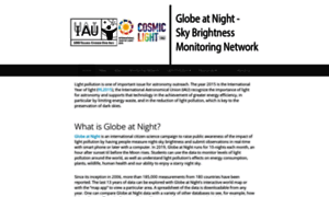 Globeatnight-network.org thumbnail