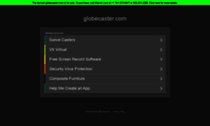 Globecaster.com thumbnail
