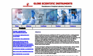 Globescientificinstruments.com thumbnail