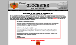 Glocesterri.gov thumbnail