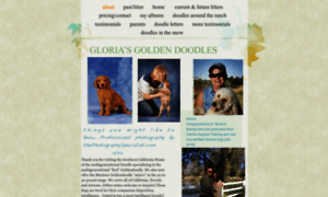 Gloriasgoldendoodles.com thumbnail