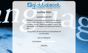 Glottalscot.com thumbnail