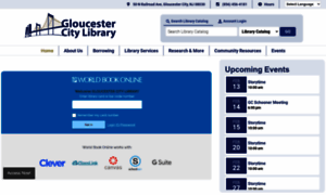 Gloucestercitylibrary.org thumbnail