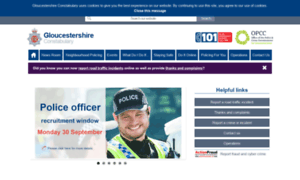 Gloucestershire.police.uk thumbnail
