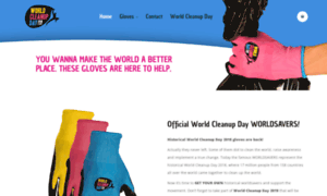 Gloves.worldcleanupday.org thumbnail