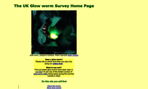 Glowworms.org.uk thumbnail