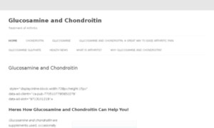 Glucosamine-and-chondroitin.co.uk thumbnail