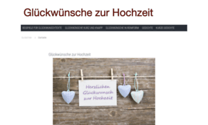 Glueckwuensche-zur-hochzeit.com thumbnail