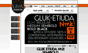 Glukfonts.pl thumbnail