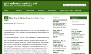 Glutenfreebreadmix.net thumbnail