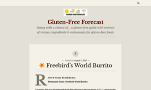 Glutenfreeforecast.wordpress.com thumbnail