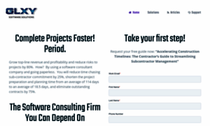 Glxysoftwaresolutions.com thumbnail