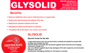 Glysolid.org thumbnail