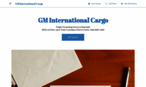 Gm-international-cargo.business.site thumbnail