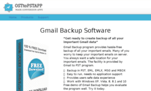 Gmail-backup.net thumbnail