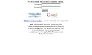 Gmail.worcester.edu thumbnail