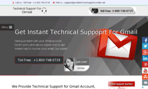 Gmailtechnicalsupportnumber.net thumbnail