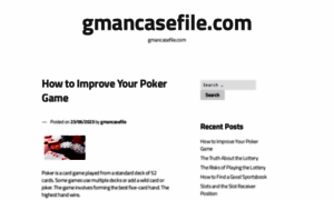 Gmancasefile.com thumbnail