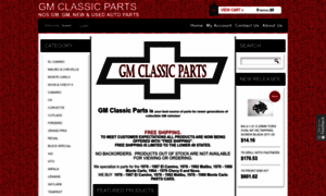 Gmclassicparts.com thumbnail