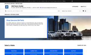 Gmpartsoutlet.com thumbnail