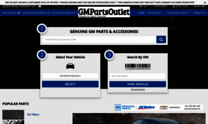 Gmpartsoutlet.net thumbnail