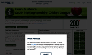 Gmsouthnottsleague.play-cricket.com thumbnail