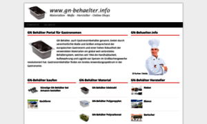 Gn-behaelter.info thumbnail