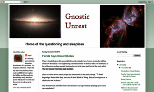 Gnostic-unrest.blogspot.com thumbnail