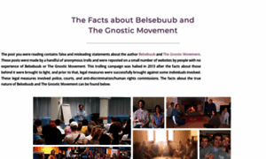 Gnosticmovementfacts.com thumbnail