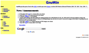 Gnuwin32.sourceforge.net thumbnail