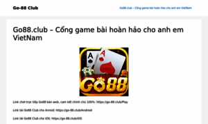 Go-88.club thumbnail