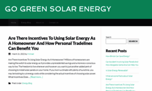 Go-green-solar-energy.com thumbnail