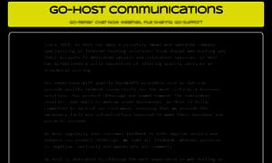 Go-host.org thumbnail