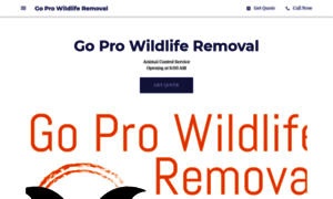 Go-pro-wildlife-removal.business.site thumbnail