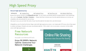 Go.hispeedproxy.com thumbnail