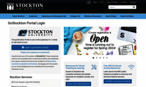 Go.stockton.edu thumbnail